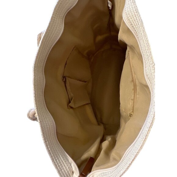 💖Unbranded woven cord bag with rope handles - Picture 5 of 6